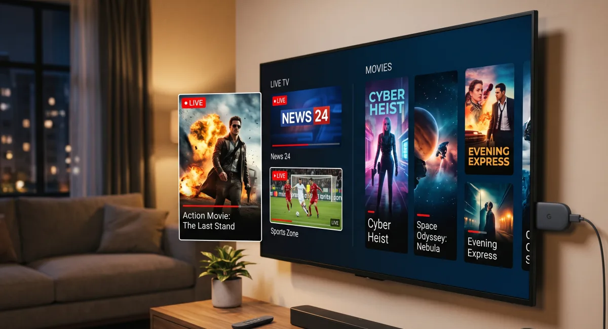 Interfaz de Smart TV